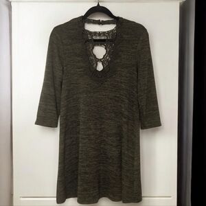 Trixxi Open Back Midi Dress